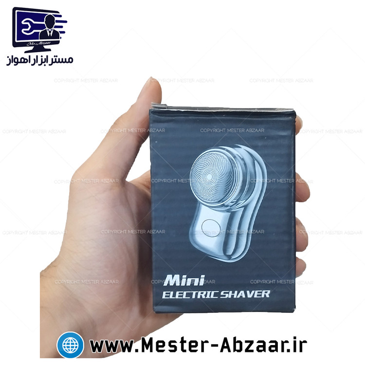 مینی شیور شارژی ریش تراش صفر زن اصلی جعبه مشکی مسافرتی جیبی کوچک مدل MINI ELECTRIC SHAVER TIPE.C
