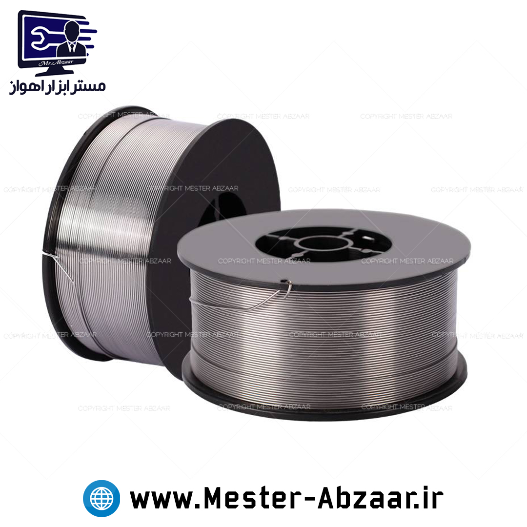 سیم جوش توپودری بدون گاز CO2 یک کیلویی 0.8 میلی متر مدل E71T-GS 0.8MM مناسب مینی میگ ادون، باس، اینتیمکس وینر و..