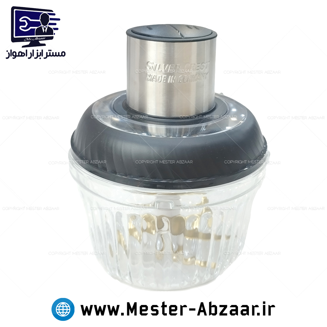 خردکن و آسیاب دوقلو 5 لیتری 4000 وات سیلور کرست لیسانس آلمان تیغه تیتانیوم مدل دو کاسه SILVER CREST SL-2021