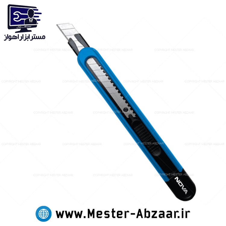 کاتر تیز بر 9 میلی متری ریل استیل نوا مدل نووا NOVA 1305