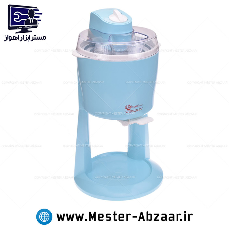 بستنی ساز خانگی برقی آشپزخانه مشکی فوما مدل fu1367 FUMA