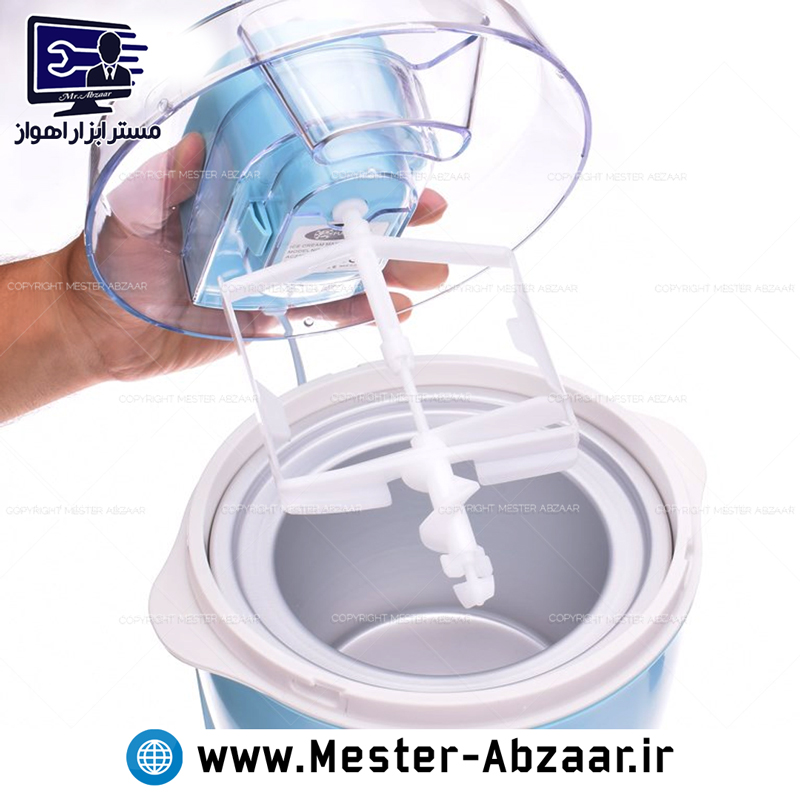 بستنی ساز خانگی برقی آشپزخانه مشکی فوما مدل fu1367 FUMA