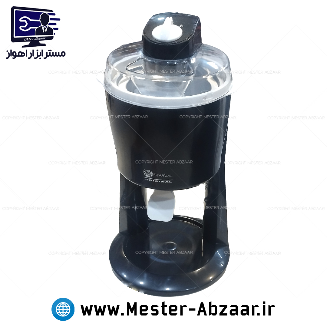 بستنی ساز خانگی برقی آشپزخانه مشکی فوما مدل fu1367 FUMA