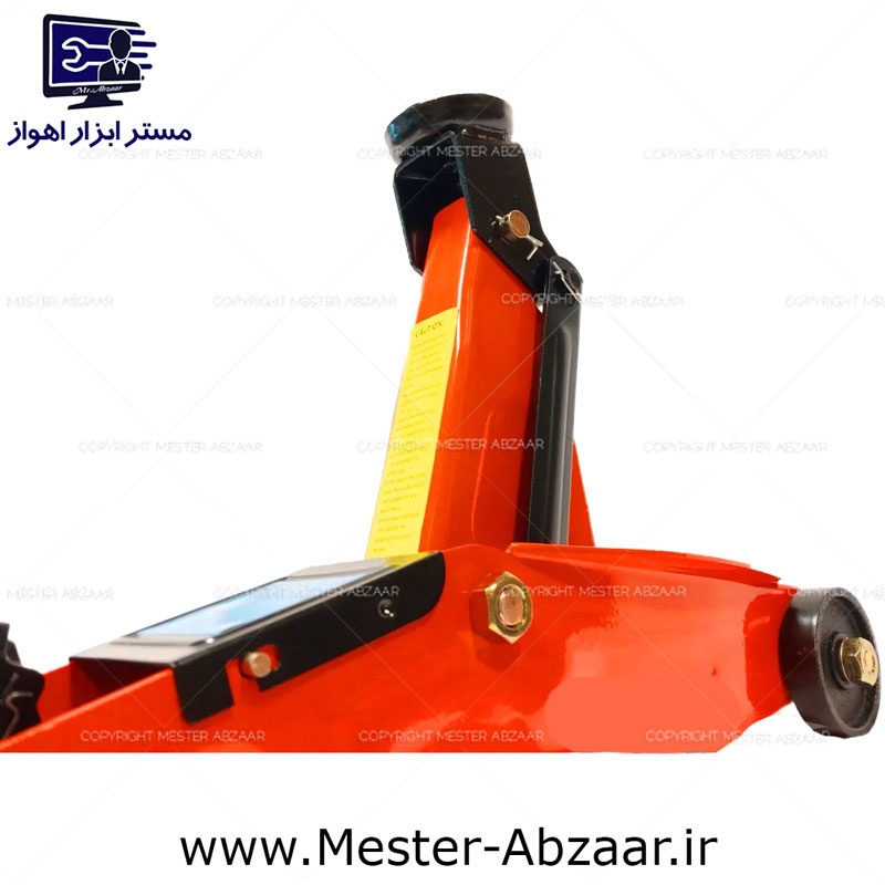 جک سوسماری 2 تن ماشین همراه کیف مسافرتی ترولی چرخ دار |K.G.2000 | TROLLEY JACK