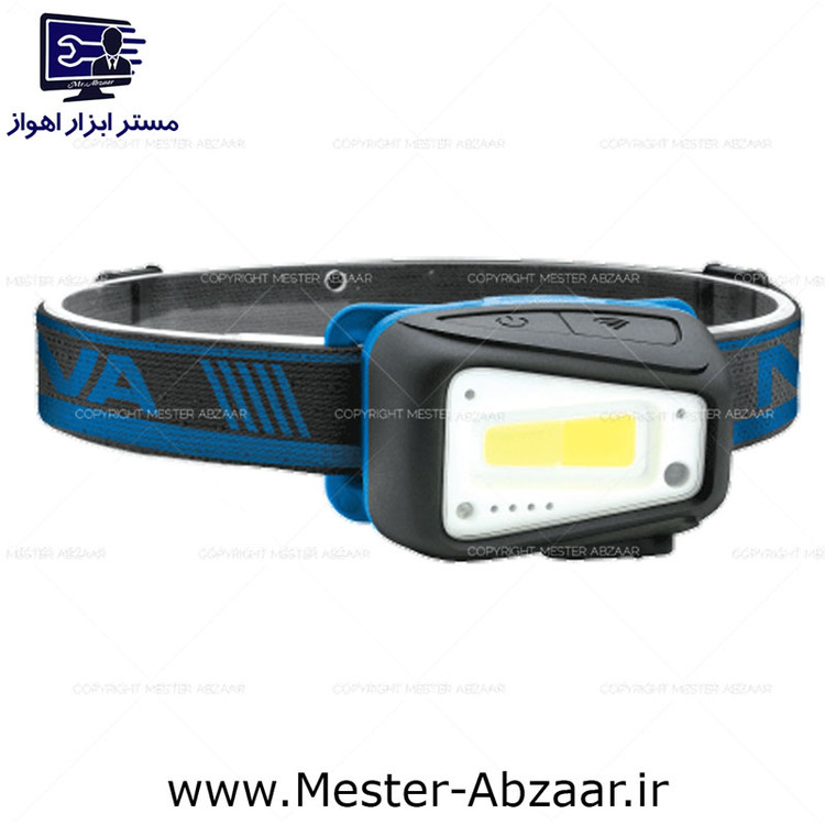 هدلایت چراغ پیشانی شارژی مسافرتی کوه نوردی ماهی گیری نوا اصلی سنسور دار 8 وات 650 لومن مدل 3048 .