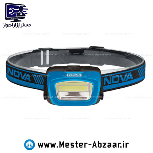 هدلایت چراغ پیشانی شارژی نوا 3 وات 120 لومن نووا مدل 3042 NOVA