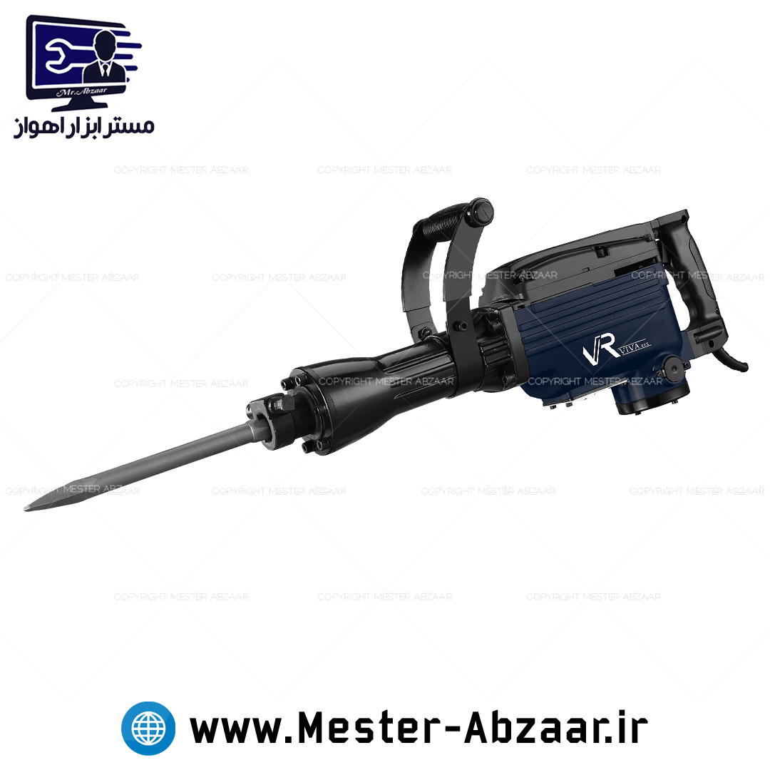 چکش تخریب دریل هیلتی 16 کیلو ویوارکس 2000 وات بتن کن پیکور معروف به 17 و 19 کیلو مدل VIVAREX VR2000-DH