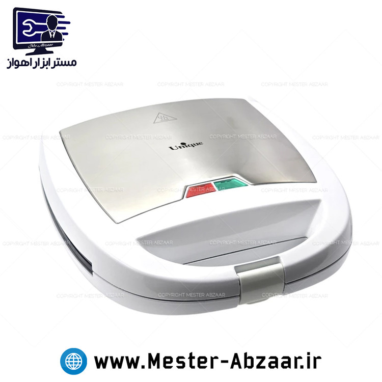 اسنک و ساندویچ ساز و گریل دو کاره یونیک مدل UNIQUE 5263