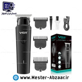 ریش تراش و موزر شارژی VGR 933 اصلی سر و صورت وی جی آر ماشین اصلاح مدل V-933