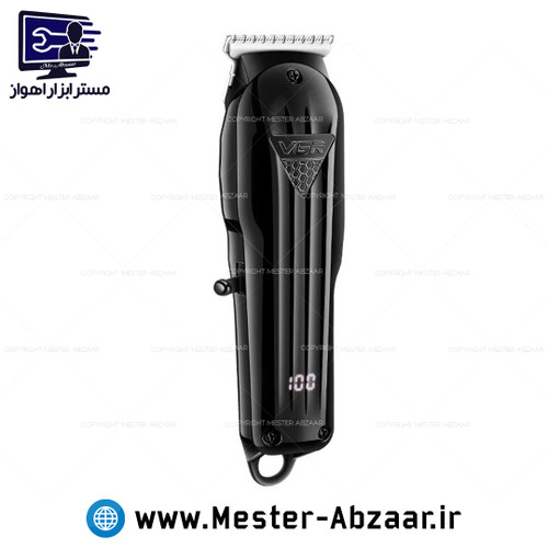 ریش تراش و موزر شارژی VGR 982 اصلی سر و صورت وی جی آر ماشین اصلاح مدل V-982
