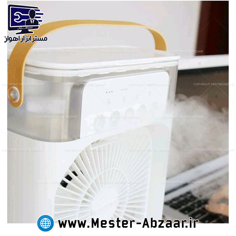 پنکه مه پاش 5 سرعته بخور سرد مدل AIR COOLER FAN 5V