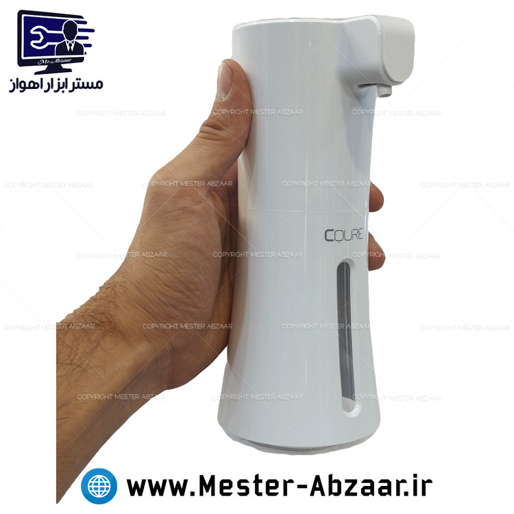 پمپ مایع دستشویی فوم ریز چشمی اتوماتیک مدل CQURE X008 جامایعی خودکار