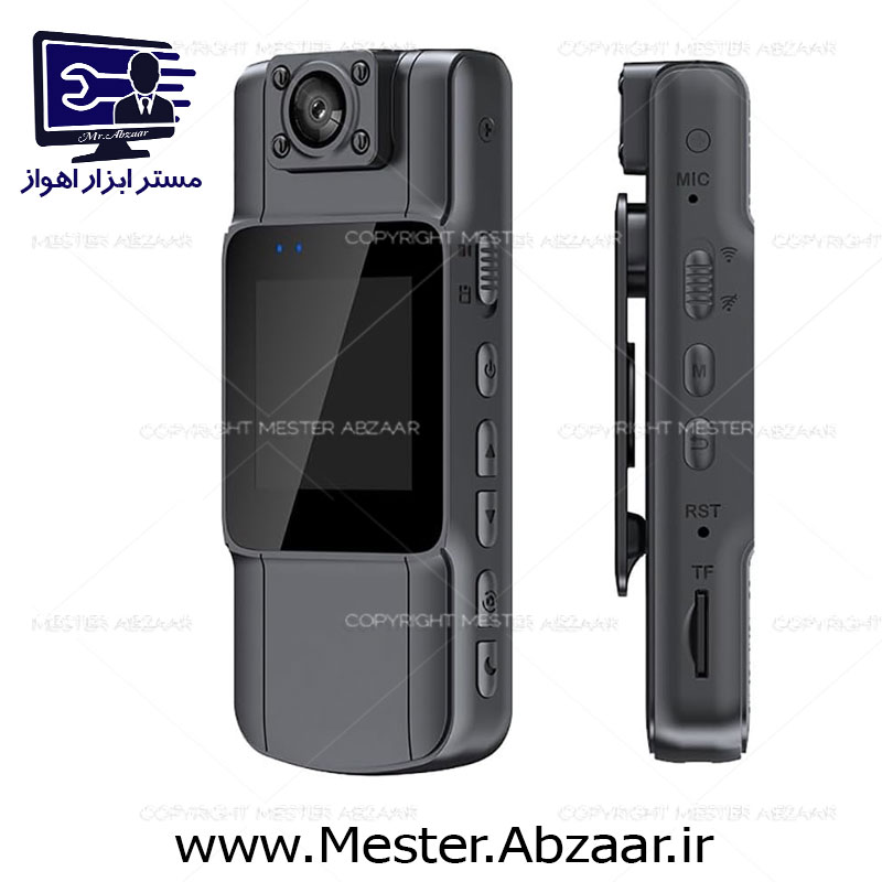 دوربین بدن پلیسی ملدون قرمز دید در شب ulflink 1080 Full HD Mini Camera 130 Wide Angle Lens 180 قابل تنظیم برای امنیت اجرای قانون