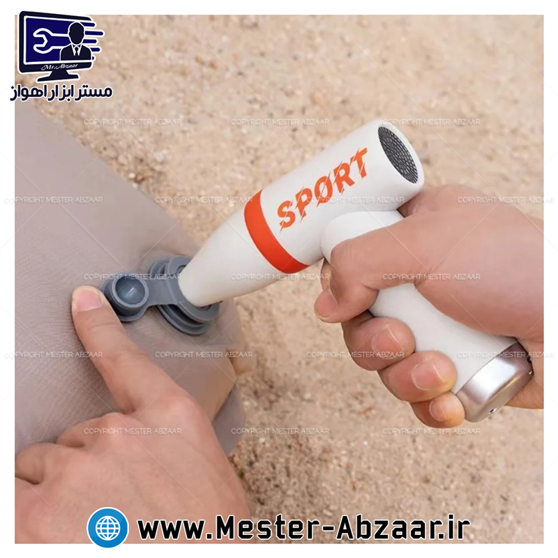 جت فن دمنده شارژی مناسب برای مسافرت کمپ زغال آتش اسپورت مدل mini Sport DC01