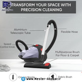 جاروبرقی 2000 وات نیکایی اصل سفارش امارات لوله تلسکوپی مدل نیکای NIKAI NVC9260A1 جارو برقی خانگی