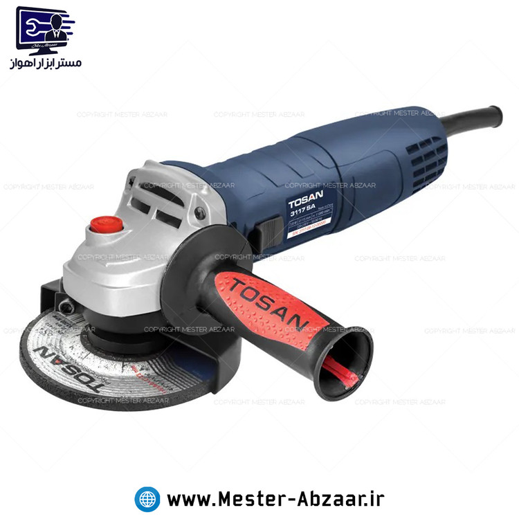 مینی فرز دسته کوتاه 720 وات بدنه باریک توسن با گارانتی مدل TOSAN 3117SA