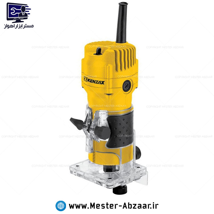 اور فرز نجاری مشتی لبه زن برقی 650 وات با گارانتی کنزاکس مدل KENZAX 4750