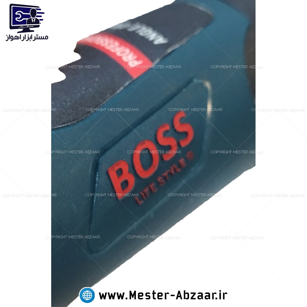 سنگ جت و مینی فرز باس اصلی 1500 وات دیمردار دسته بلند آبی جدید مدل BOSS BS-8103