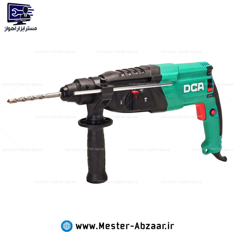 دریل بتن کن سه کاره 800 وات صنعتی دی سی ای با گارانتی مدل DCA AZC800-26