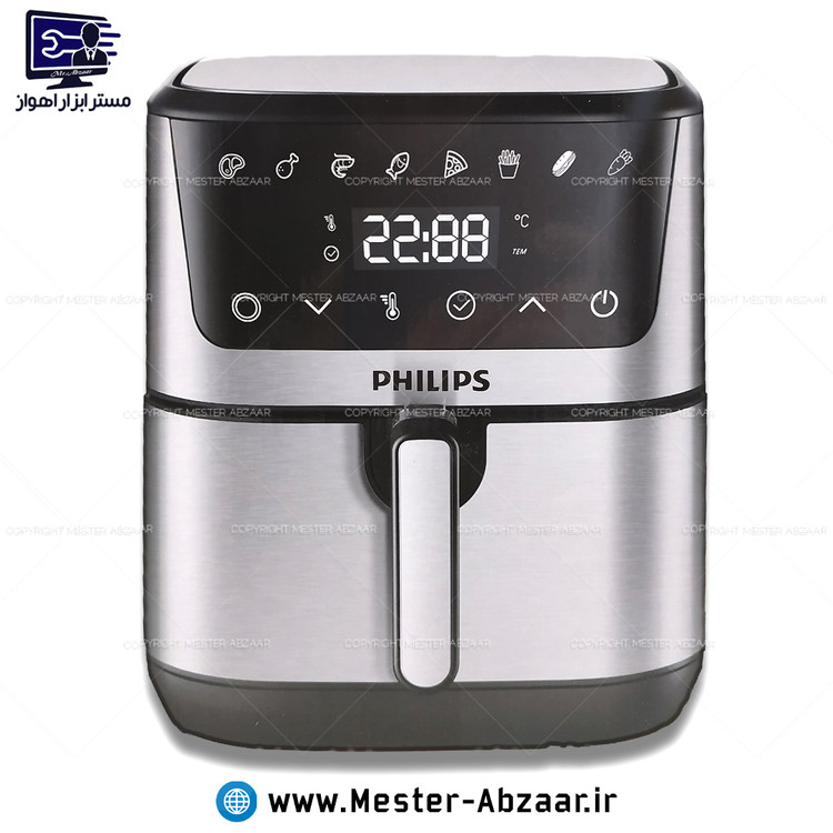 سرخ کن هواپز 14 لیتری لمسی بدون روغن 2800 وات دیجیتالی فیلیپس بزرگ سرخکن همراه سبد جدا شونده مدل PHILIPS HD9290