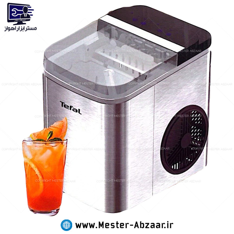 یخ ساز برقی اتوماتیک بدنه استیل تفال اصلی فرانسه مدل TEFAL ICE MAKER TICEM-2024