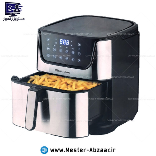 سرخ کن هواپز 12 لیتری لمسی بدون روغن 1800 وات دیجیتالی همیلتون بزرگ مدل HAMILTON AH-6832