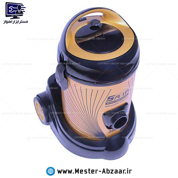 جارو برقی سطلی 1400 وات ساتیا ایستاده مدل SATIA 3600 چرخ دار با قدرت مکش بالا