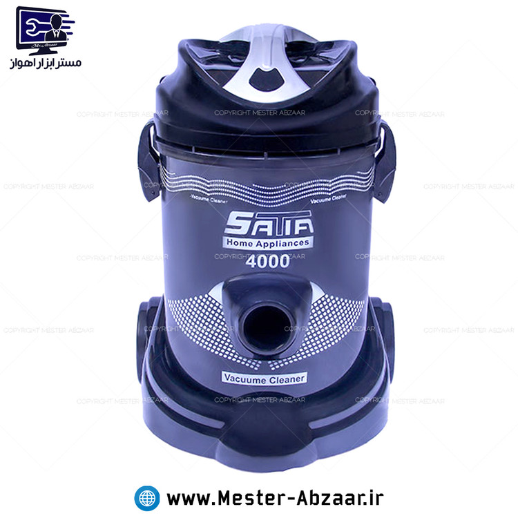 جارو برقی توربو سطلی ساتیا ایستاده مدل SATIA 4000 چرخ دار
