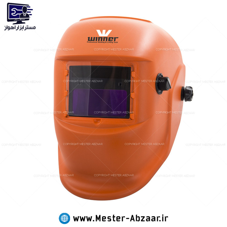کلاه ماسک جوشکاری اتوماتیک هوشمند وینر شیلد موتورجوش مدل WINNER W-023
