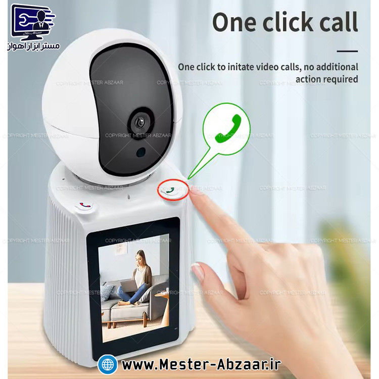 دوربین اتاق کودک با قابلیت تماس صوتی و تصویری مدل V380 pro baby cam بیبی کم