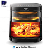 سرخ کن هواپز 6 لیتری لمسی دو المنت بدون روغن 2200 وات دیجیتالی کورس سرخکن اصلی مدل COURS CAF 1611 دو ایکس لارج