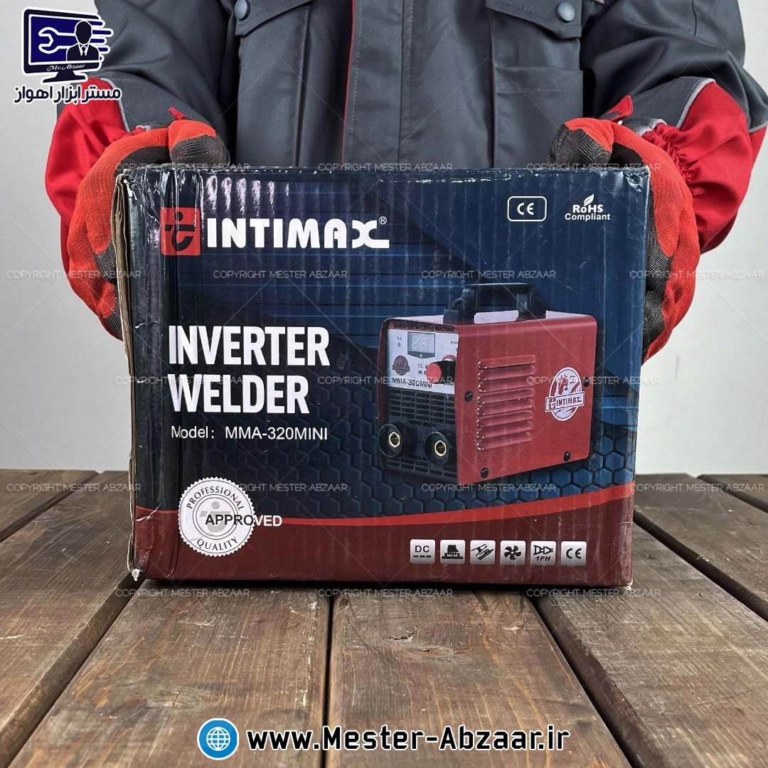 اینورتر جوشکاری 350 اینتی مکس مینی مدل INTIMAX MMA-350P دستگاه جوش موتورجوش اینتیمکس