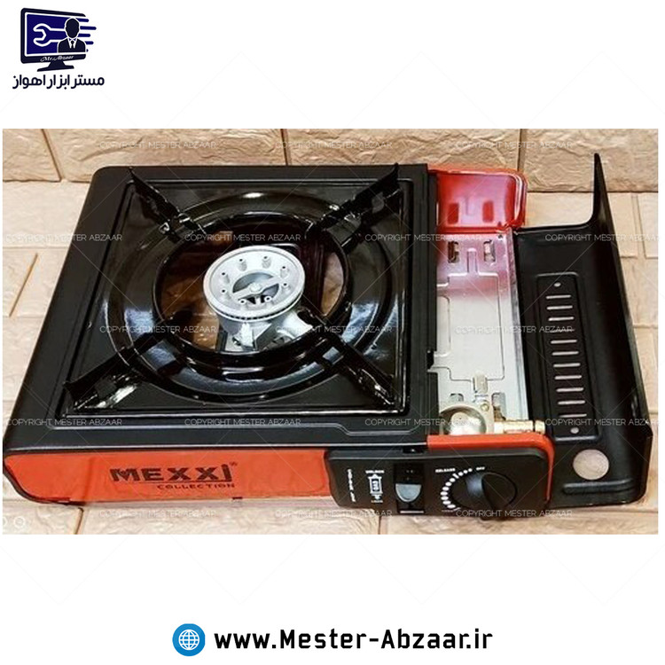 اجاق گاز مسافرتی دو کاره مکسی کپسول خور مناسب پیکنیک و کمپینگ سفر سامسونتی برند MEXXI STOVE