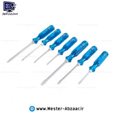 ست پیچ گوشتی 7 تکه ضربه خور رایدر پرو مدل RAIDER PRO RDSD789 چکش خور