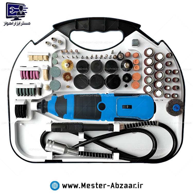 فرز انگشتی دیمردار حکاکی 211 تکه مینیاتوری 220 وات ویوارکس با گارانتی مدل VIVIAREX VR3211-MG