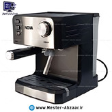 اسپرسو و قهوه ساز 1500 وات نوا پمپ 22 بار اسپرسوساز نووا با هواگیری رایگان مدل NOVA NCM-167