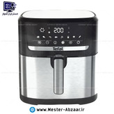 سرخ کن هواپز 14 لیتری لمسی دو ۲ المنت بدون روغن 3500 وات دیجیتالی تفال بزرگ سرخکن همراه سبد جدا شونده مدل TEFAL TL-7001