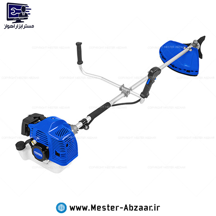 علف زن بنزینی علفتراش 1450 وات دوشی با گارانتی ویوارکس VIVAREX مدل VR5214-BC چمن زن