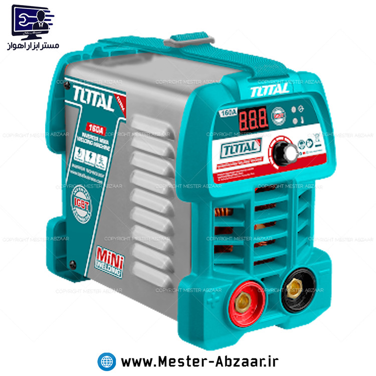 اینورتر جوشکاری 160 آمپر برند توتال مینی موتور جوش مدل TOTAL TW216049 دستگاه جوش موتورجوش