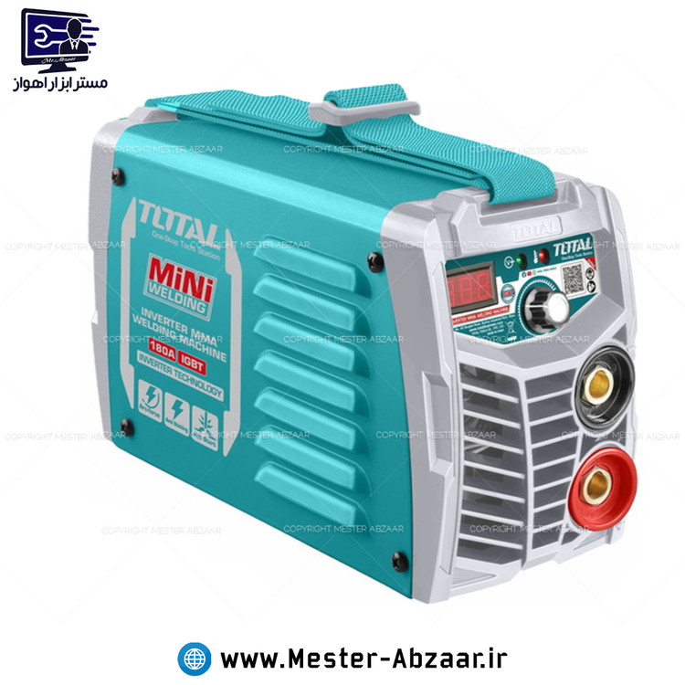 اینورتر جوشکاری 180 آمپر برند توتال مینی موتور جوش مدل TOTAL TW218016 دستگاه جوش موتورجوش