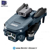 کواد کوپتر تاشو دوربین دار موتور براشلس کنترلی مدل Y3 ULTRA پهپاد هلی شات فیلم برداری عکاسی