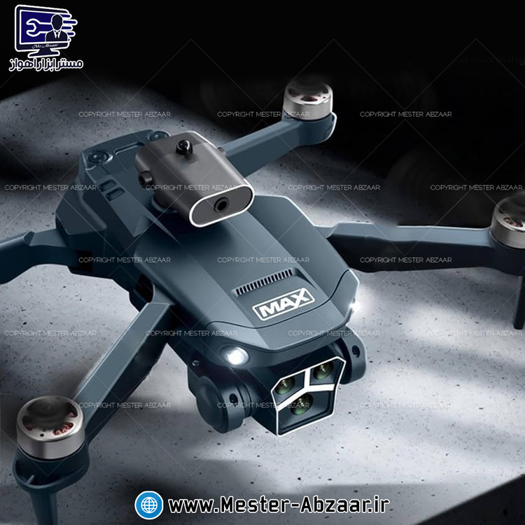 کواد کوپتر تاشو دوربین دار موتور براشلس کنترلی مدل Y3 ULTRA پهپاد هلی شات فیلم برداری عکاسی