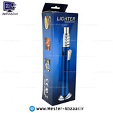 فندک اتمی لایتر بزرگ شعله افکن آشپزخانه و سفر مدل LIGHTER SMOKING SET