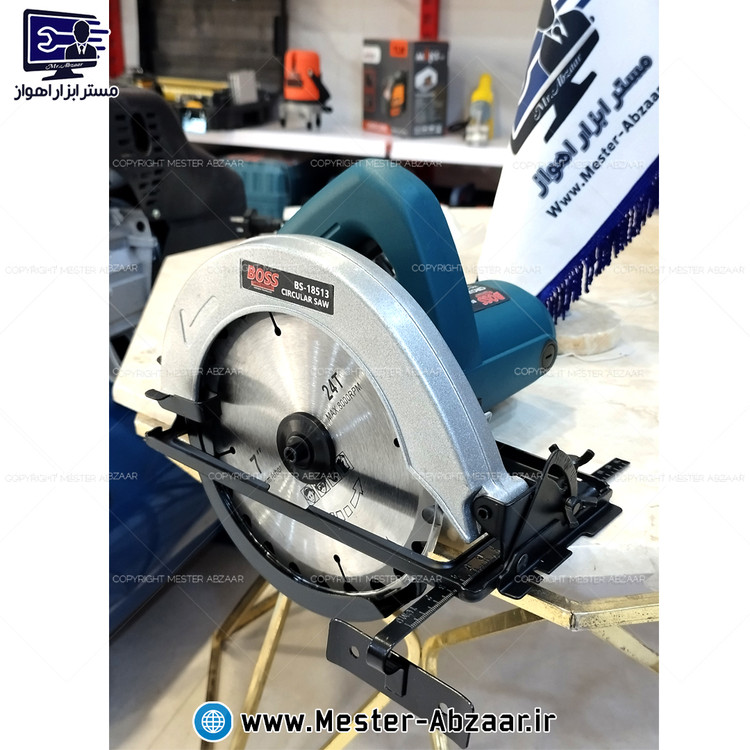 اره دیسکی گرد بر 3200 وات 185 میلی متری باس جدید مدل BOSS BS-18513
