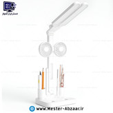 چراغ مطالعه و پنکه دو فن لمسی چند کاره مدل Eye protection desk lamp