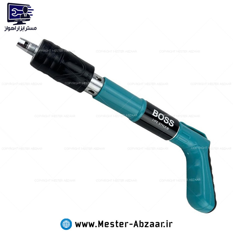 میخکوب چاشنی جدید باروتی باس دستی تفنگی با کیف و لوازم مدل BOSS LIFE STYLE BS123CL345-1