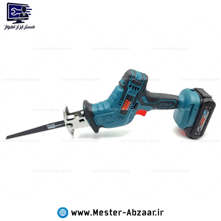 اره افقی بر شارژی 36 ولت دو باتری با کیف برند باس مدل BOSS