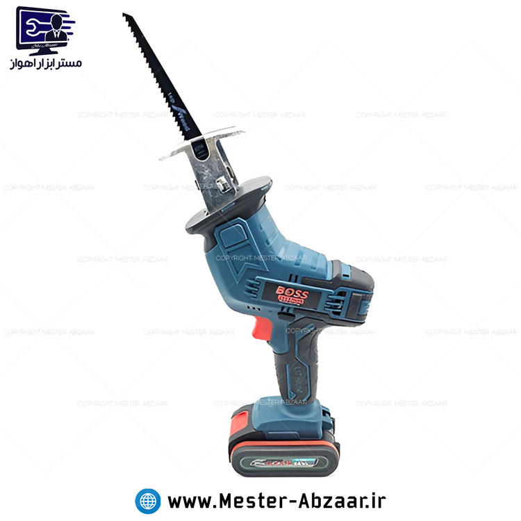 اره افقی بر شارژی 36 ولت دو باتری با کیف برند باس مدل BOSS