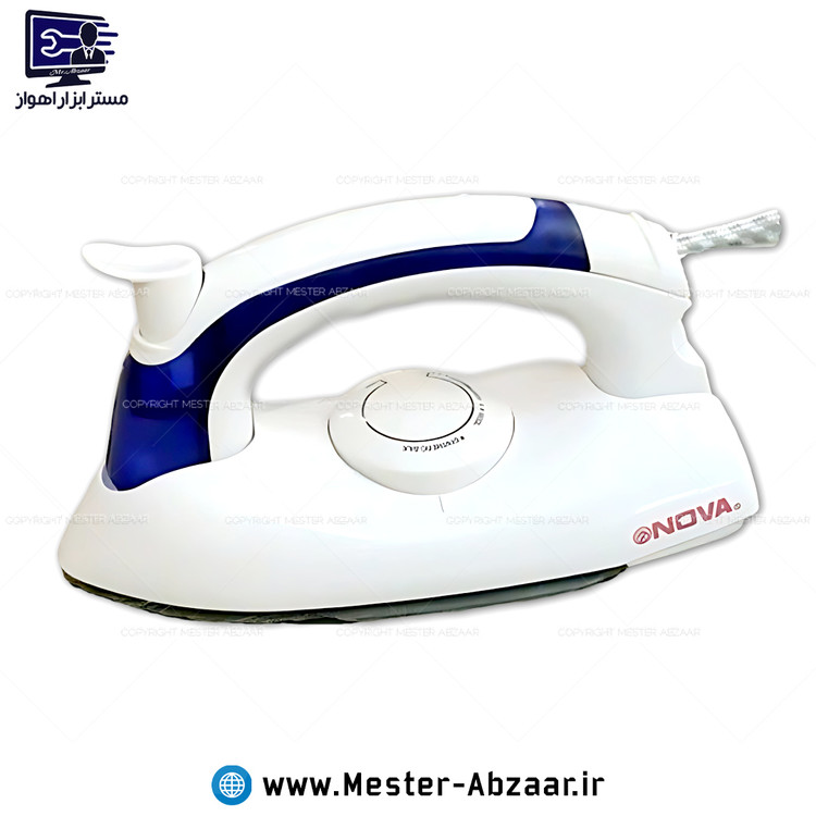 اتو بخار برقی نوا مسافرتی قدرت 800 وات دسته تاشو برند نووا NOVA NI-1169TS