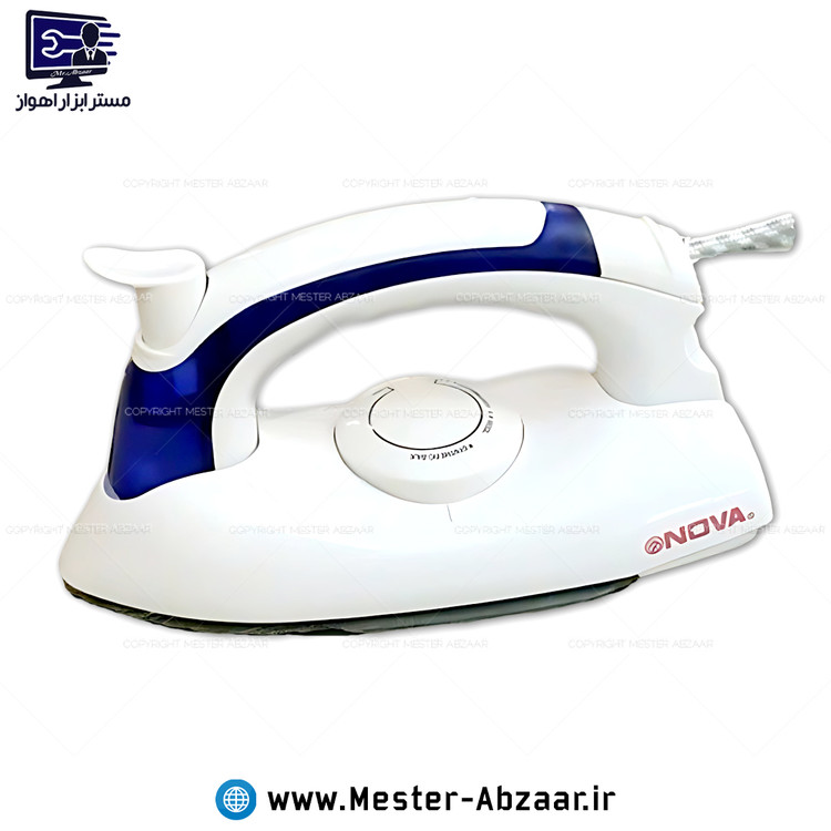 اتو بخار برقی نوا مسافرتی قدرت 800 وات دسته تاشو برند نووا NOVA NI-1169TS